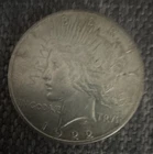 1922 Peace Dollar $1 90% Silver Business Strike Philadelphia Mint