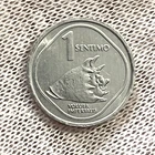 1988 Philippines 1 sentimo Coin Lapulapu Sea Snail Shell Animal Wildlife Asia