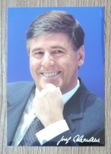 B1327 Josef Ackermann Deutsche Bank zdjęcie wydruk podpisany