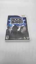 Rock Band Nintendo Wii Complete CIB Harmonix MTV Games Music Game 2008 T Teen