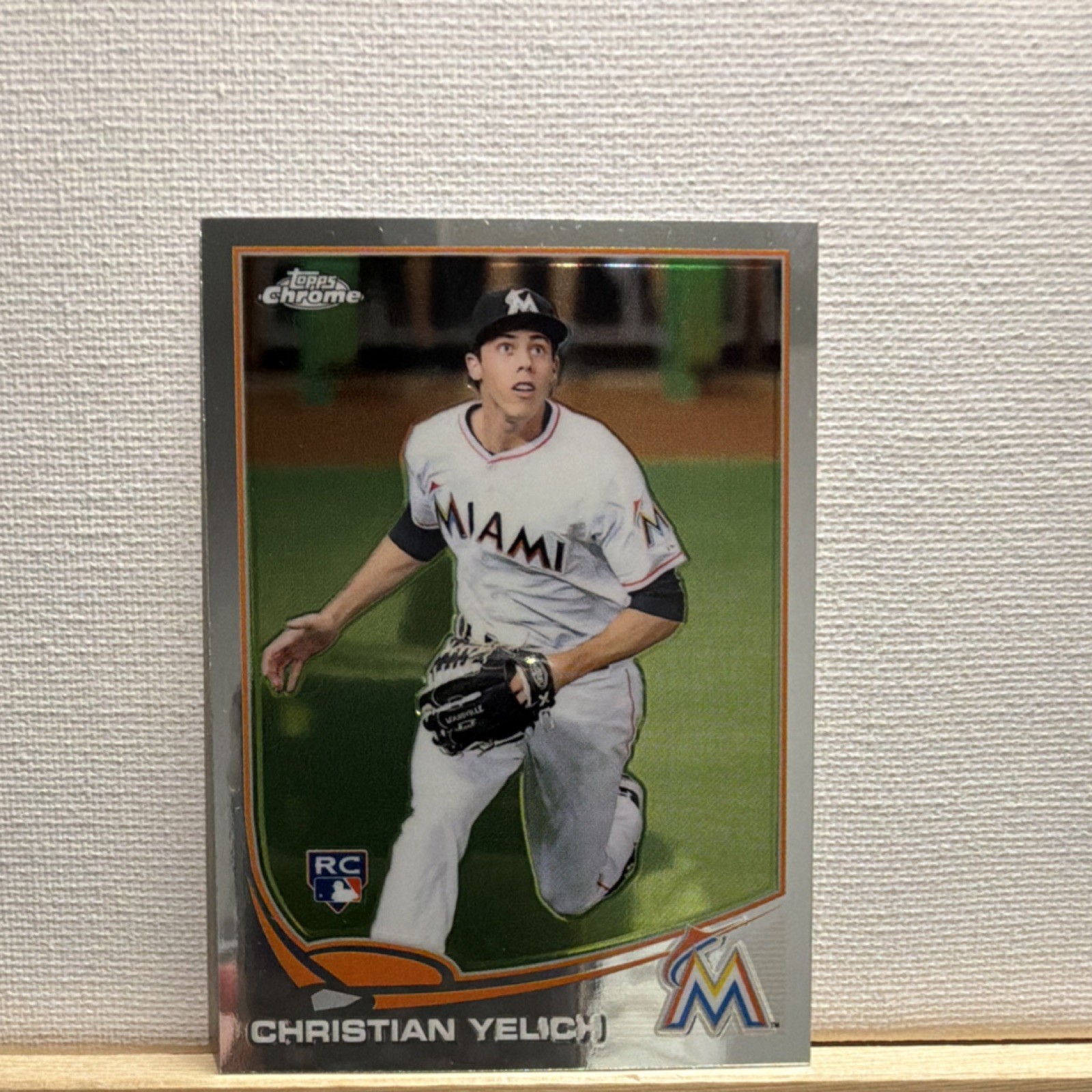 Topps 2013 Chrome Update Rookie Christian Yelich Miami Marlins MB-47 Baseball