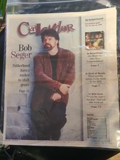 BOB SEGER CALENDAR Hartford Courant Newspaper FEB. 16-FEB. 21 1996 VERY NICE
