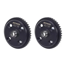 RCAWD ARA310980 Main Diff Gear 43T SPIRAL GP4 5MM for Arrma Outcast Talion 6S