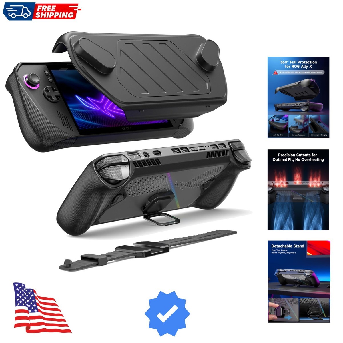 PC0111 ModCase Compatible with ASUS ROG Ally X 2024, ROG PC0111 ModCase Compatible with ASUS ROG Ally X 2024, ROG