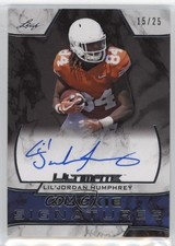 2019 Leaf Ultimate Rookie Signatures 15/25 Lil'Jordan Humphrey Auto 09j5