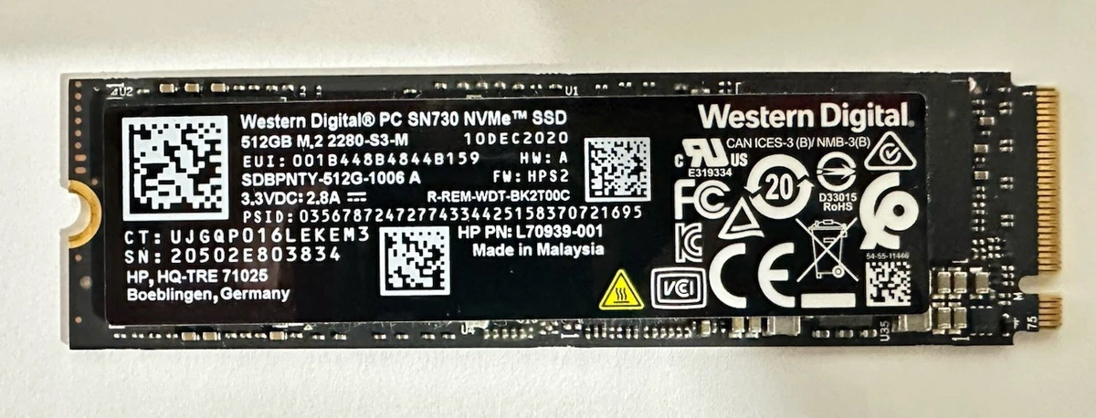 Western Digital 512 GB Solid State Drives for sale - eBay