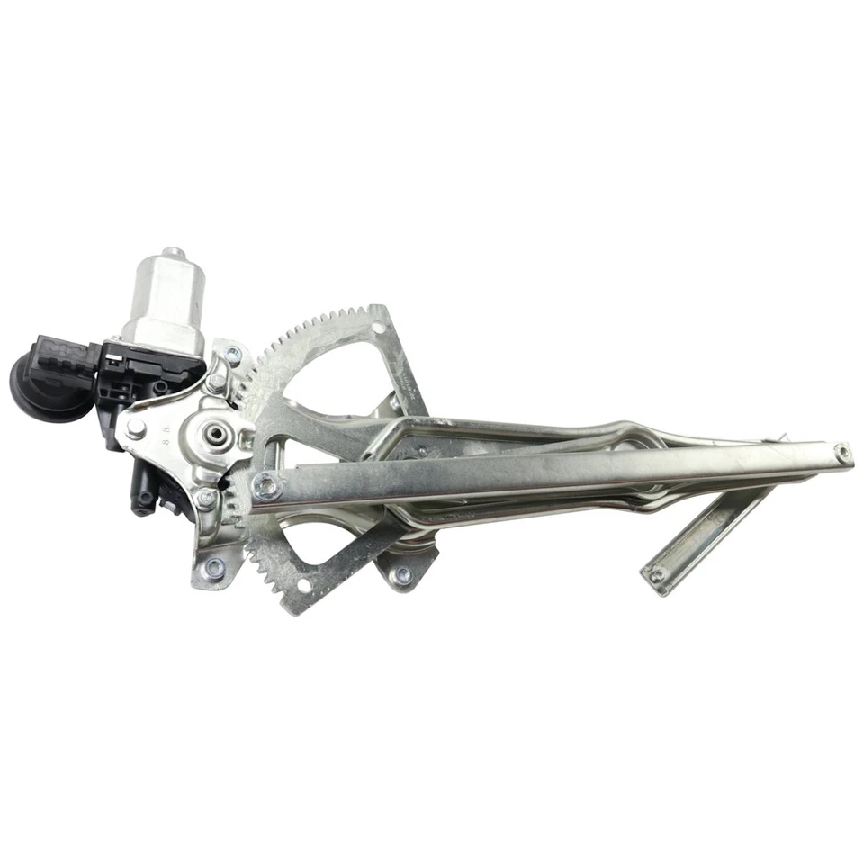 Set of 2 Window Regulators Glass Front or Rear Driver & Passenger Side Pair - Image 2 of 4