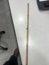 VTG Stanley Rule & Level Co No 62 Folding 24" 4 Fold Boxwood & Brass Ruler USA