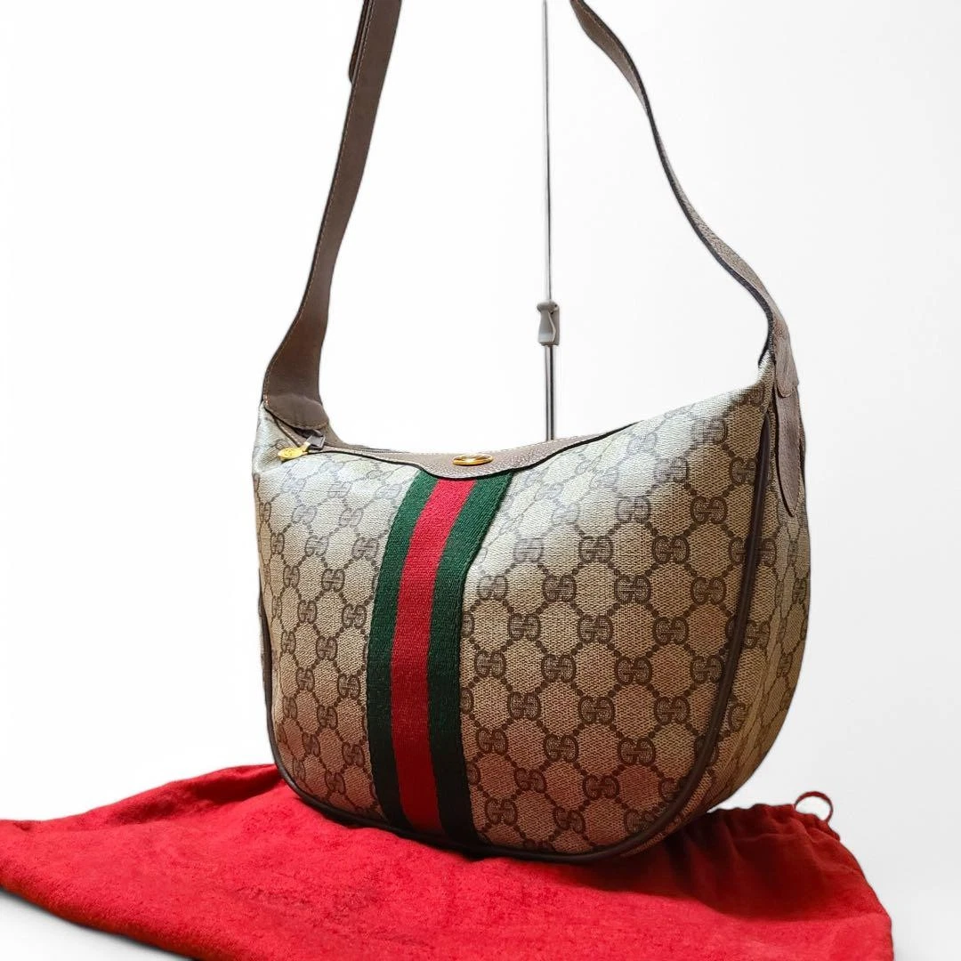 Sac bandoulière Gucci demi lune ligne Sherry m2_0420