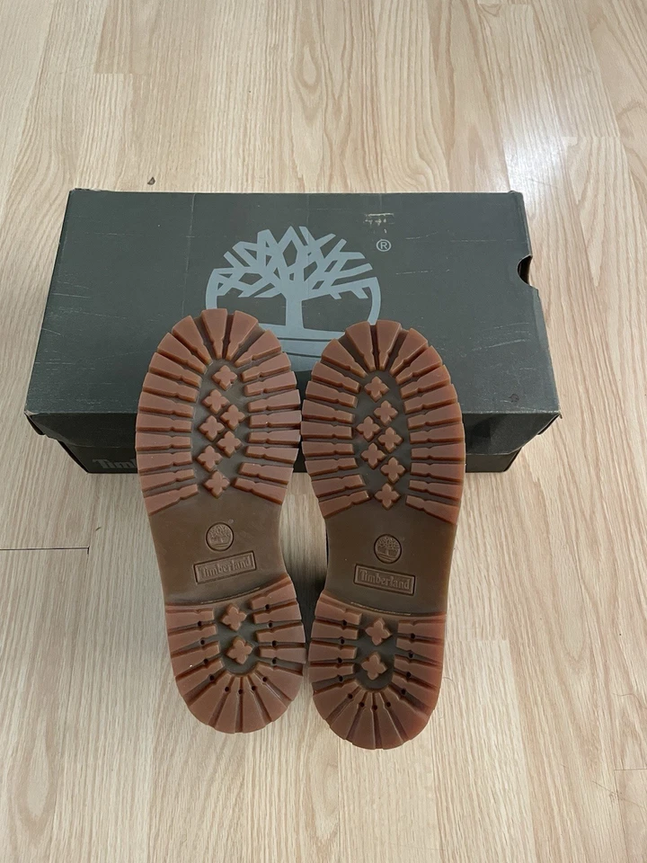 Timberland TBO3773A Botas Premium 6 pulgadas AZUL MARINO Clásicas Talla 1.5 Juveniles Nuevas En Caja Foto 4 de 4