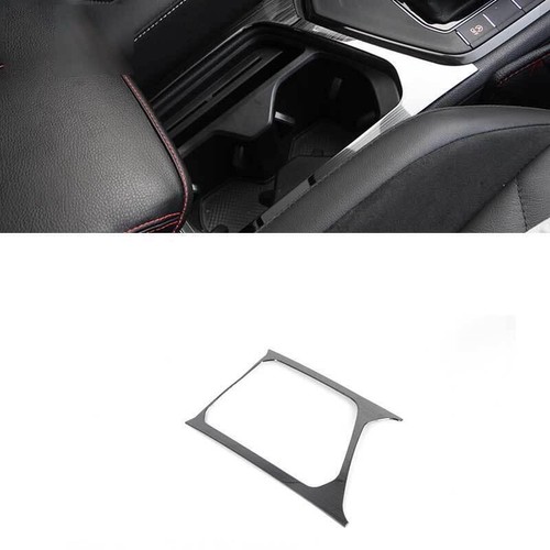 Titanium Main Console Black Titanium Center Console Water Cup Holder Trim For VW Tiguan 2018 ...