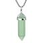 thumbnail 29  - Natural Gemstone Necklace Chakra Stone Pendant Energy Healing Crystal with Chain
