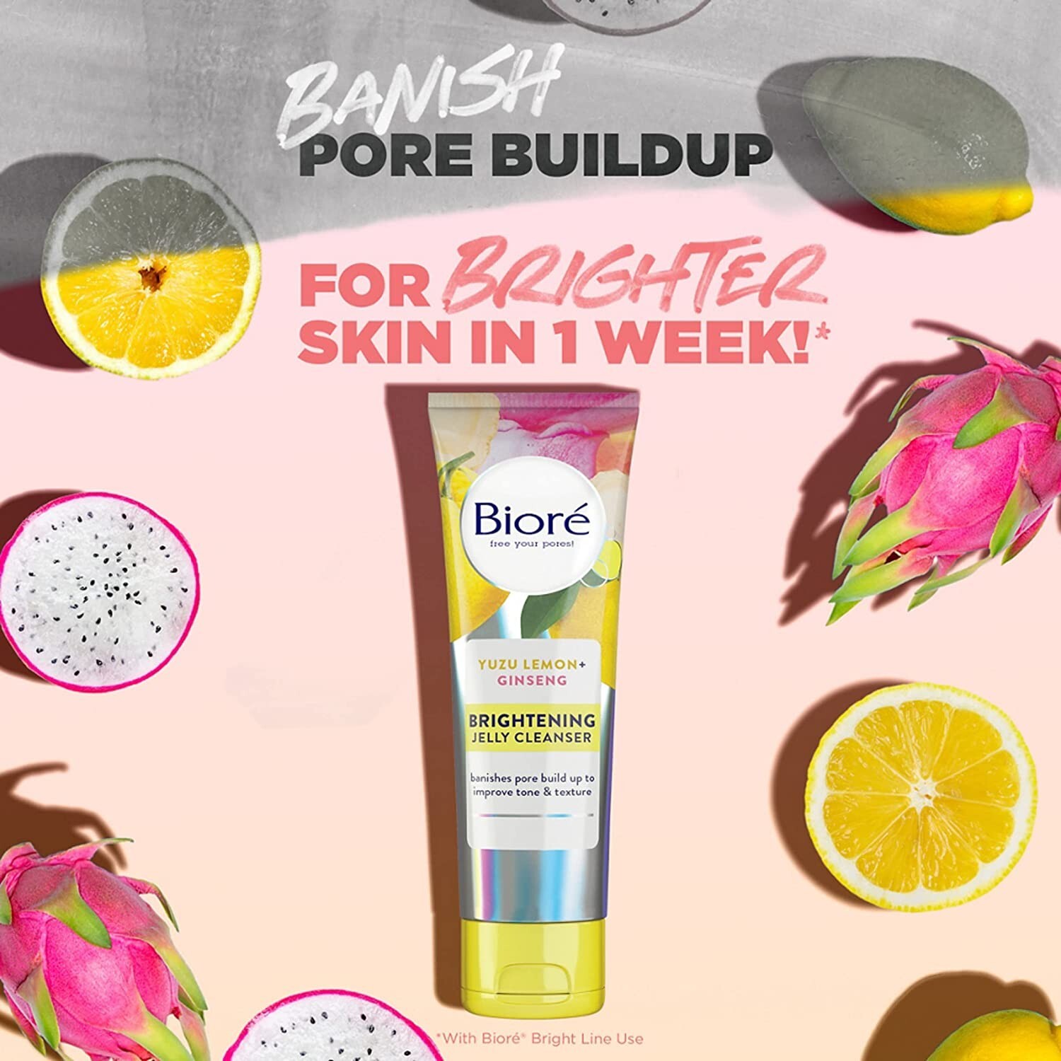 Biore Daily Brightening Jelly Cleanser, to Banish Pore Build UpAU eBay