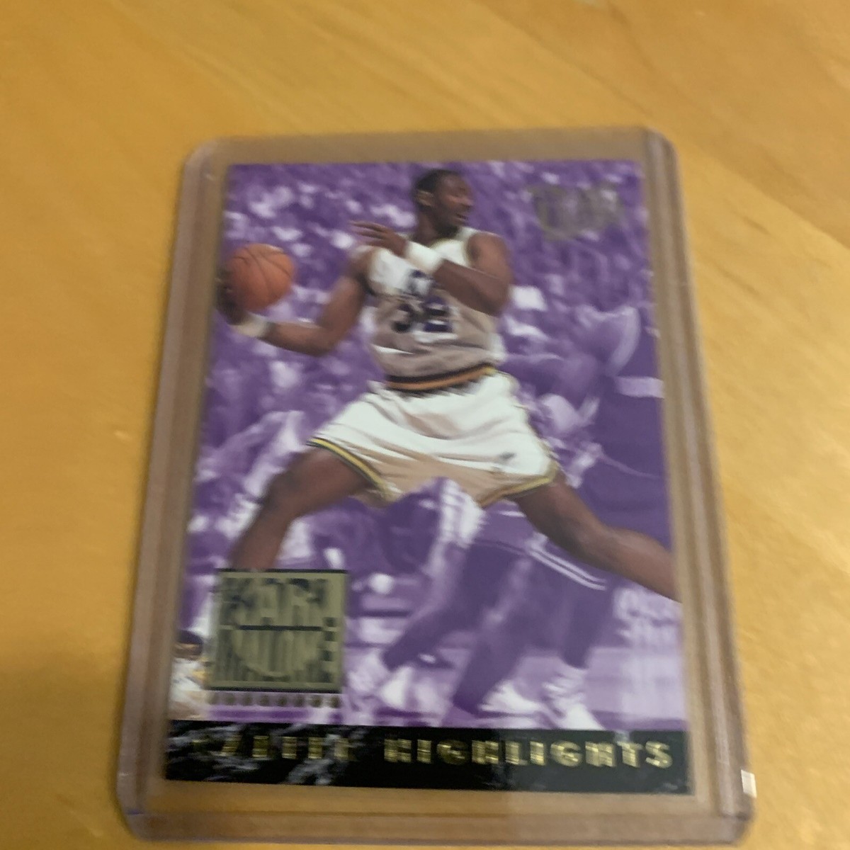 1993-94 Fleer Ultra Karl Malone Career Highlights #12 Utah Jazz
