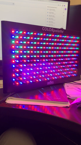 CHAUVET COLORpalette RGB LED Color Wash & Effect Panel c-x OPEN BOX - Video 1 of 1