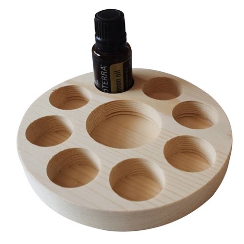 9 Grids Wooden Storage Box Organizer For Essential Oil Carrying Case Aromatheray - Picture 4 of 8