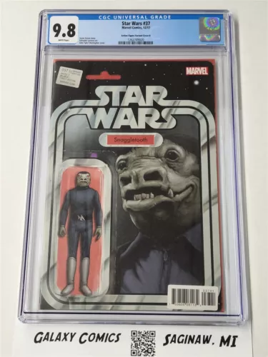 Star Wars #37 - CGC 9.8 - Action Figure Variant JTC Exclusive - Snaggletooth