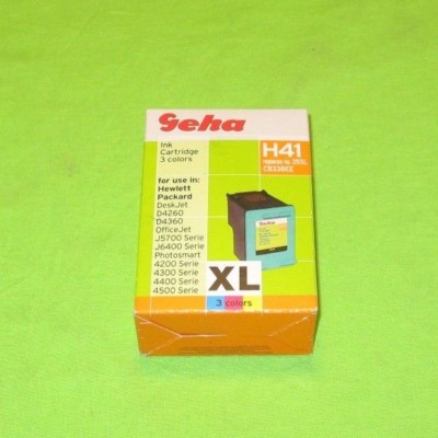 Geha 042920 Tintenpatrone XL H41 dreifarbig für HP