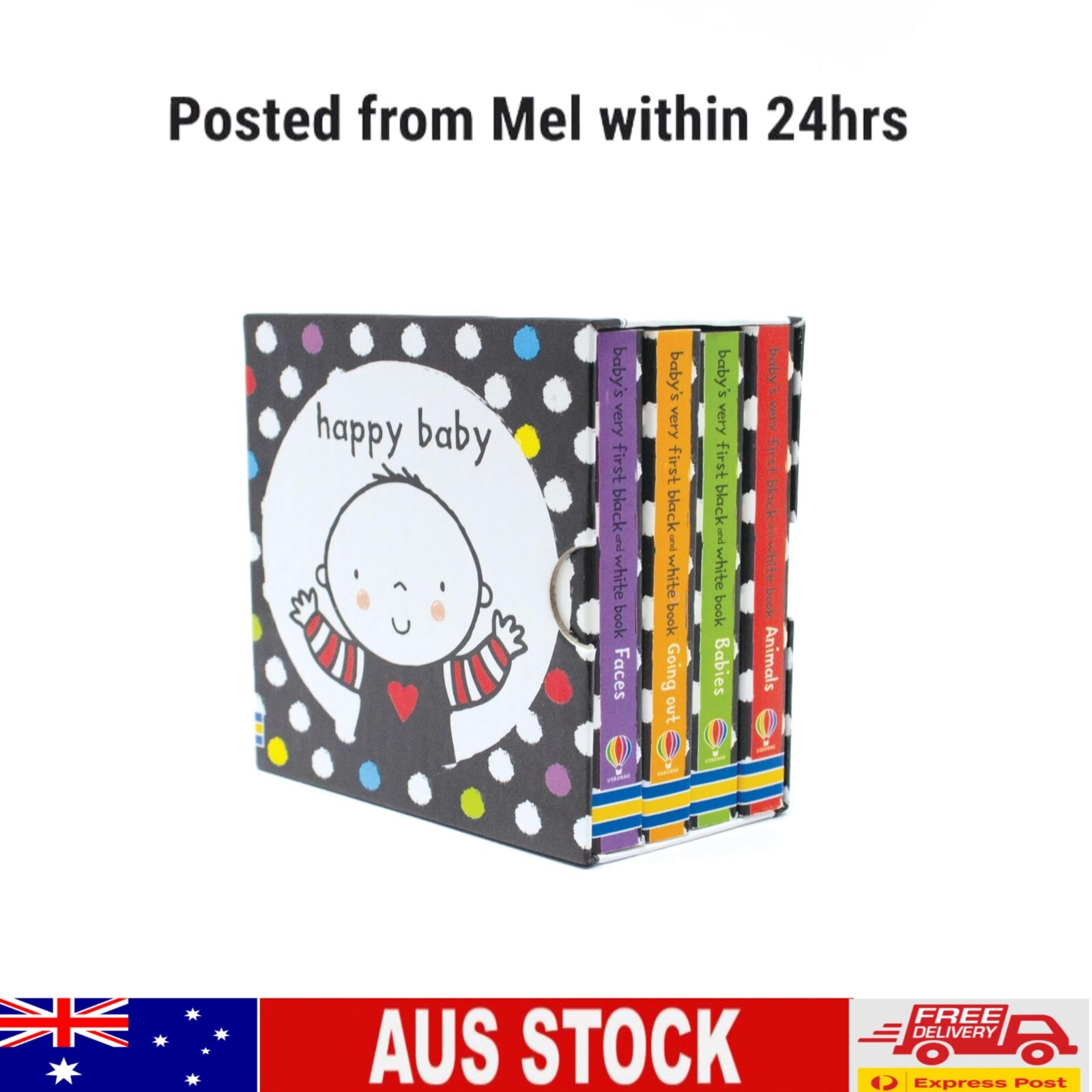 Baby's Very First Black and White Little Library Box Set BRAND NEW