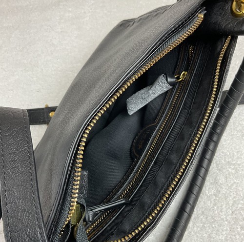 Borsa The Sak Collective Wmns Estrada a tre vie con zip superiore nera in pelle a blocchi nuova con etichette - Foto 14 di 16
