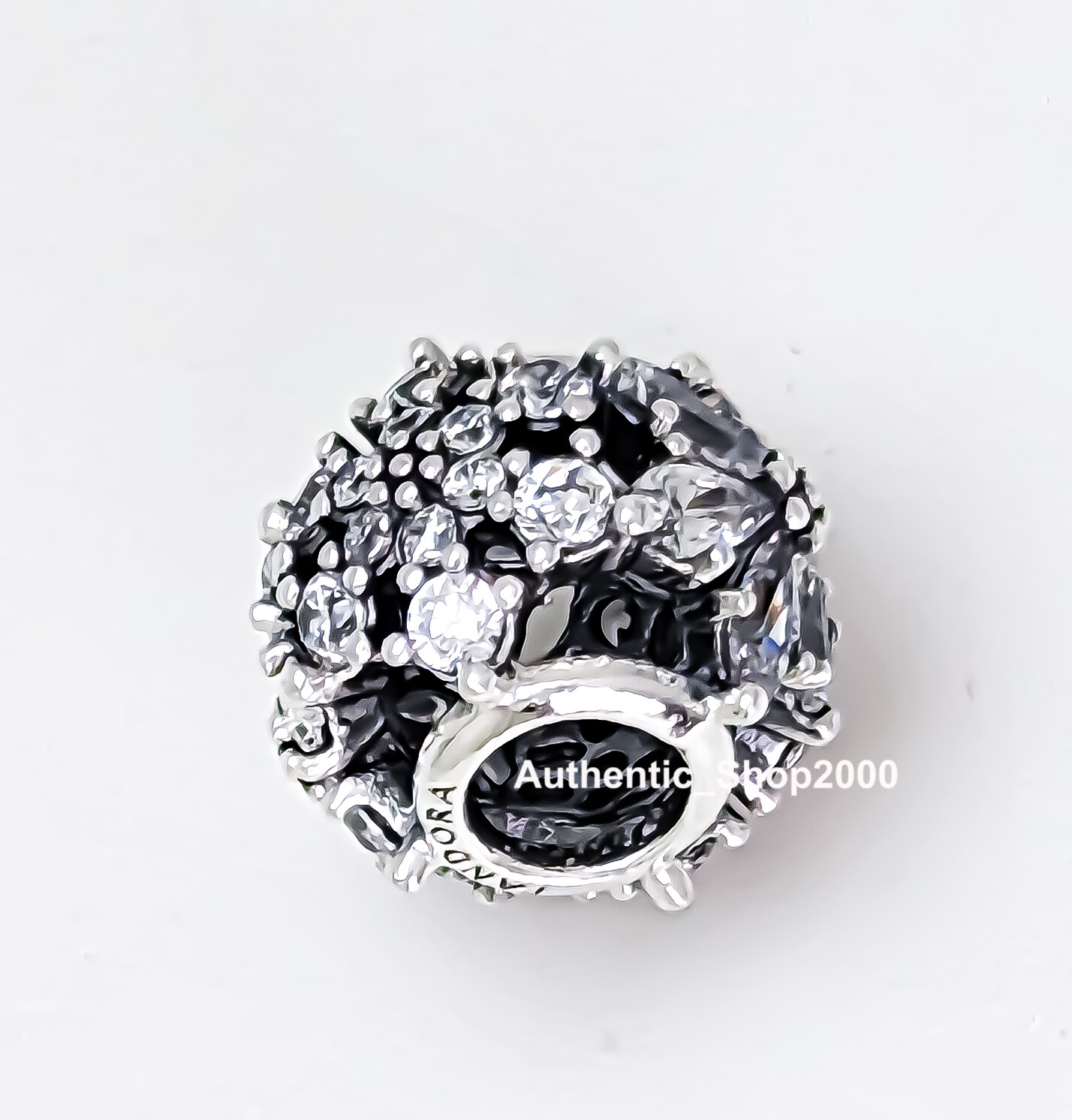 New 100% Authentic PANDORA 925 Sparkling Herbarium Cluster Round Charm ...
