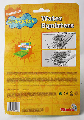 RARE 2008 SPONGEBOB SQUAREPANTS WATER SQUIRTERS FIGURES 3