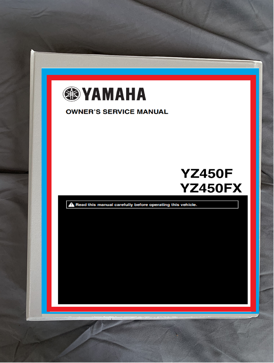 2021 Yamaha YZ450 YZ450FX service workshop manual 21 | eBay