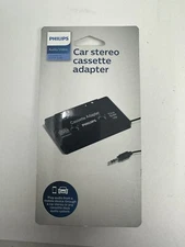 Philips Car Stereo Cassette Adapter - 3.5mm Audio ~ Universal (SJM2300H/27)