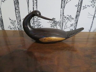 canard en bois dure ébène - Photo 1/4