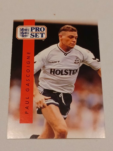 1991 Pro Set Soccer English FA Paul Gascoigne EBay