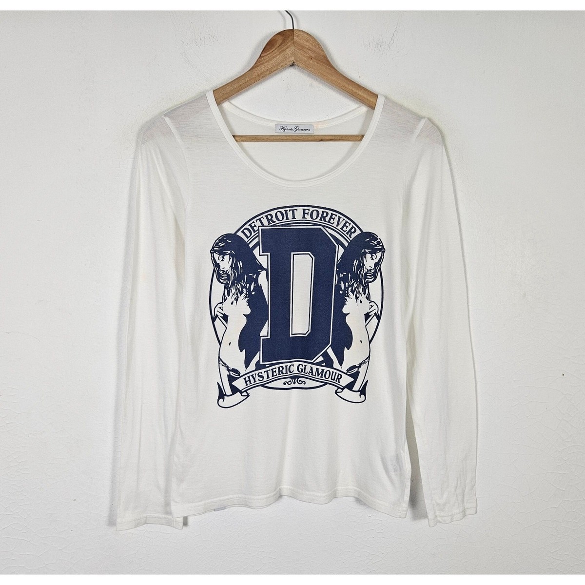 HYSTERICGLAMOUR ロングT デトロイト デビルズ ヒスガール Hysteric Glamour Detroit Forever shirt | eBay