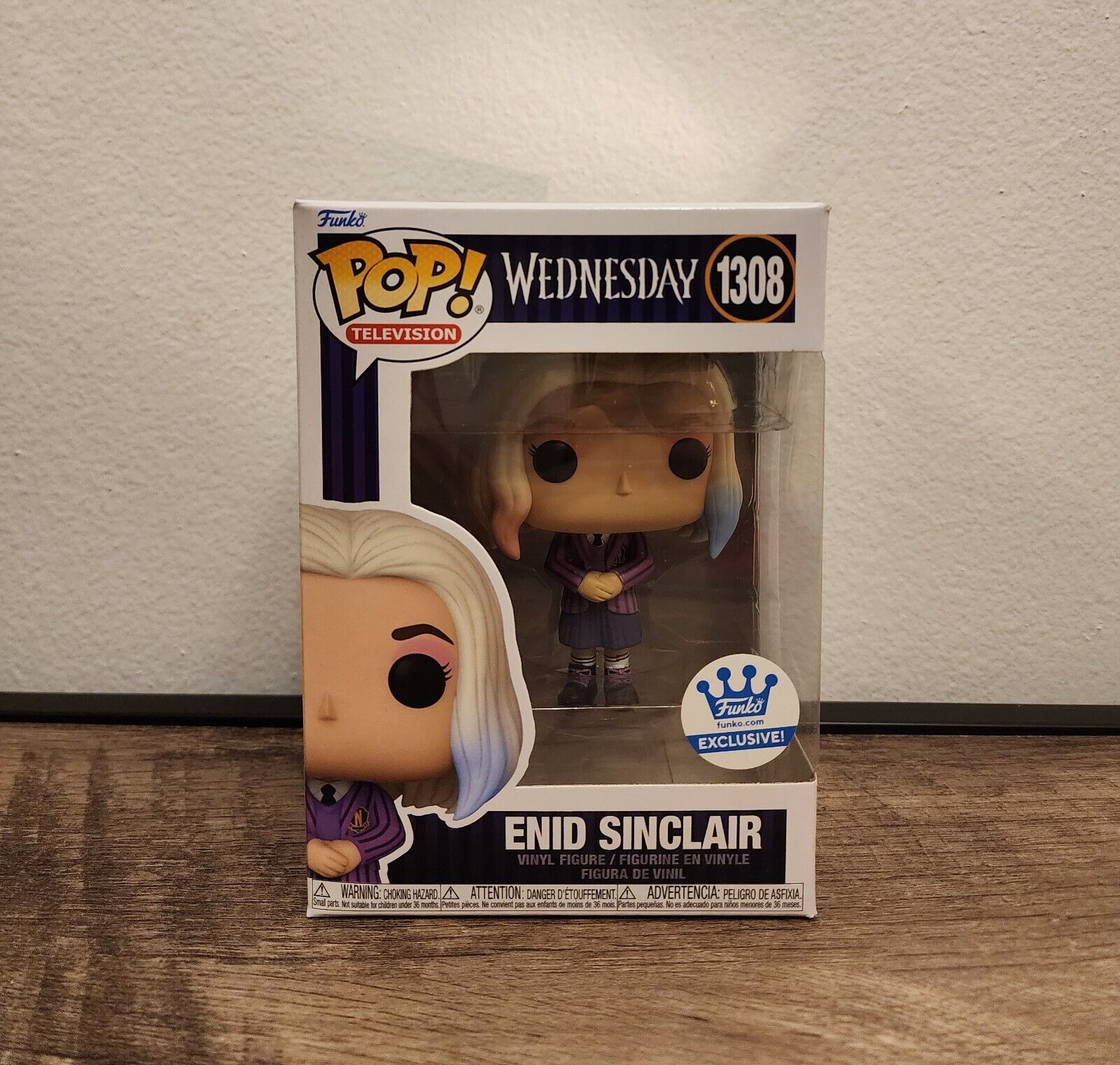 POP! Wednesday - Enid Sinclair (Exclusive) Vinyl Figure (Bundled with  Compatible Box Protector Case), Multicolor, 3.75 inches…