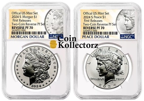 3 Whitman Coin Folder Set Collection For P&D Mint State