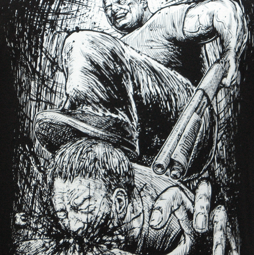 DYING FETUS (Curb Stomp) Herren T-Shirt - Bild 2 von 4