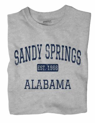 Sandy Springs Alabama AL T-Shirt EST