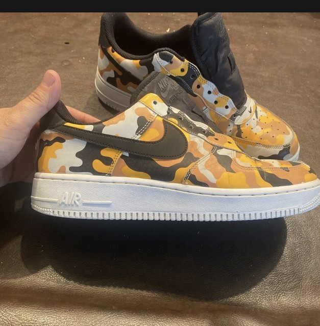 af1 orange camo