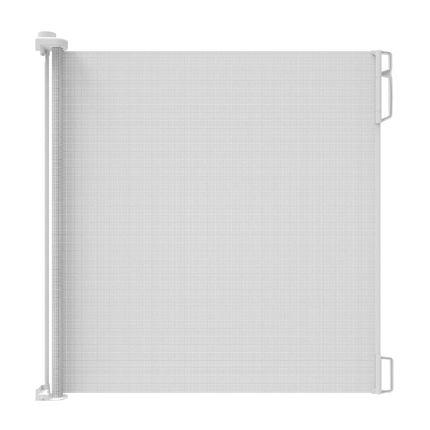 Puertas de seguridad para bebés de plástico blanco