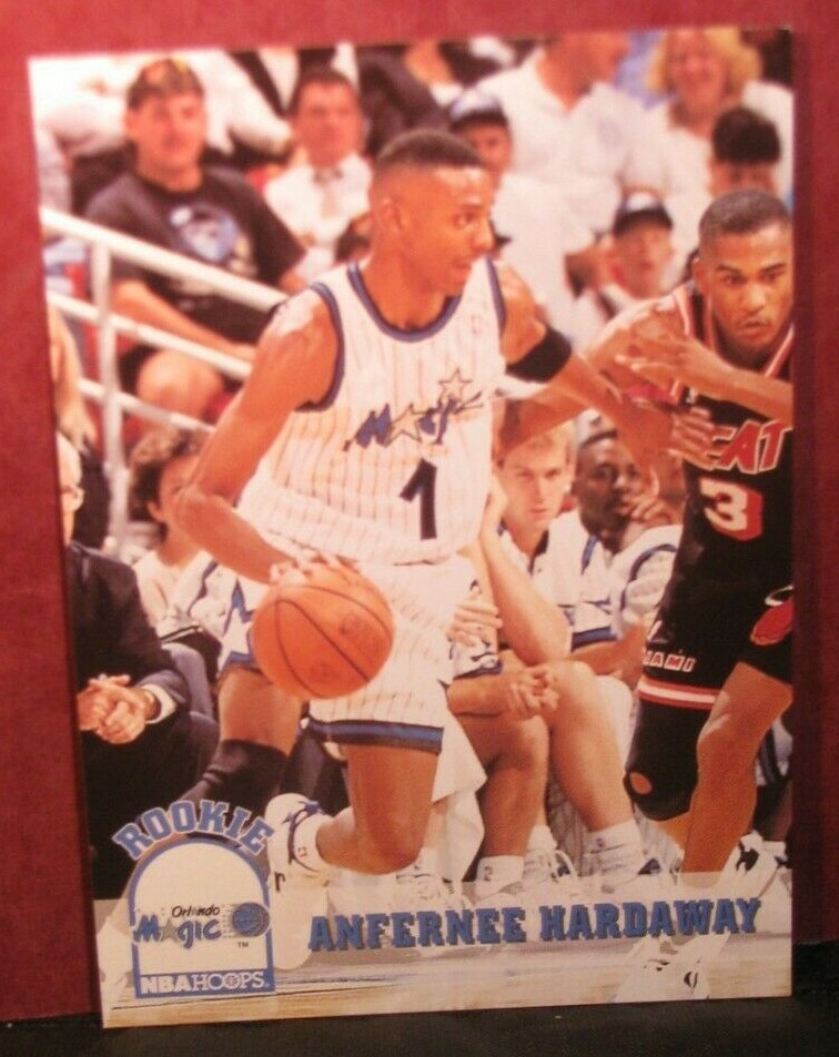1993-94 NBA Hoops Anfernee Penny Hardaway Rookie RC #380, Orlando Magic .99 SHIP