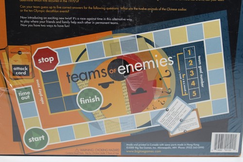 Teams Of Enemies Board Game, NIB - Picture 4 of 5