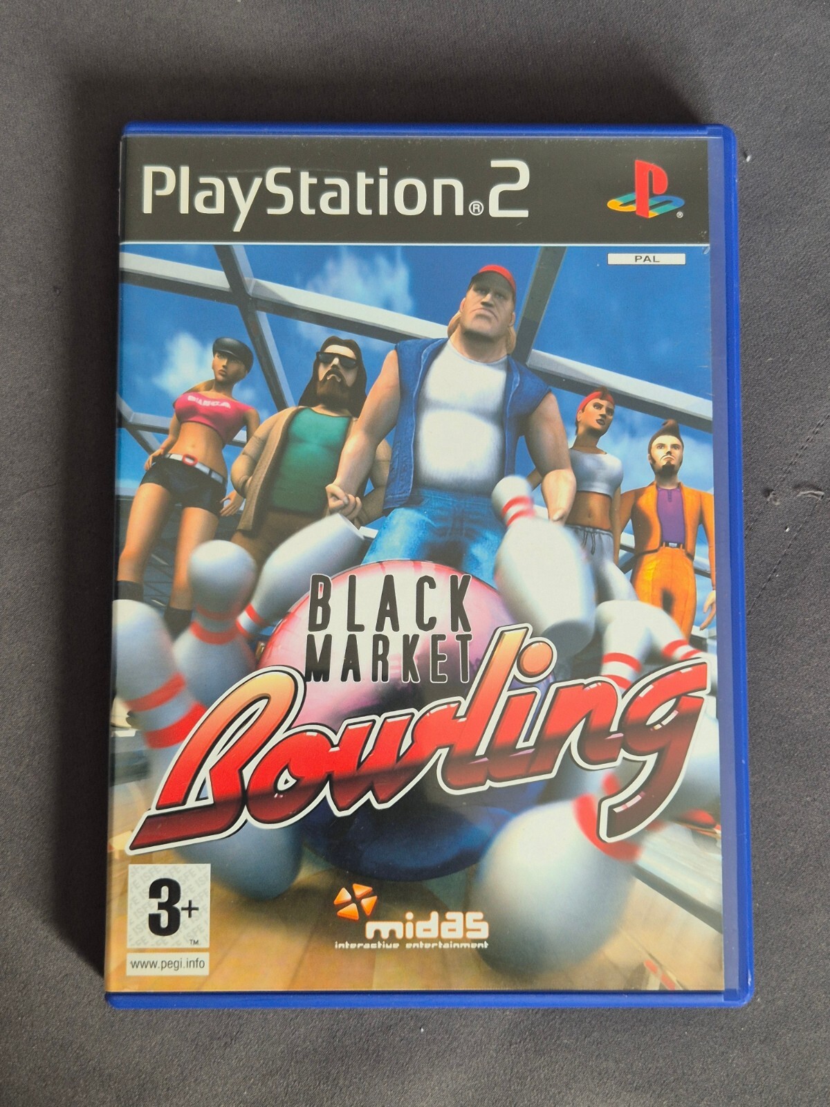 Jeu Sony PlayStation 2 Black Market Bowling Complet avec Notice PS2 PAL