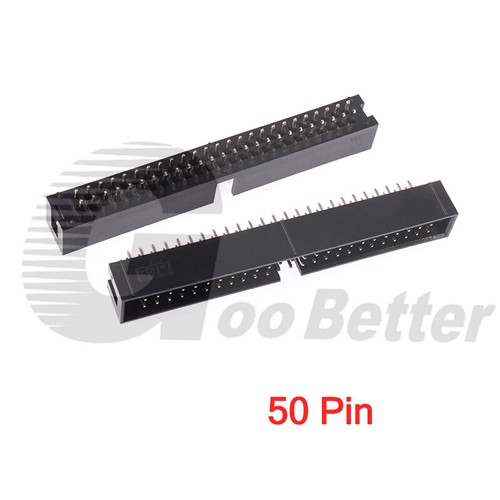 IDC Straight Pin Boxed PCB Header Connectors 2.54mm -6 8 10 14 16 20 26 30 Ways - Picture 20 of 20