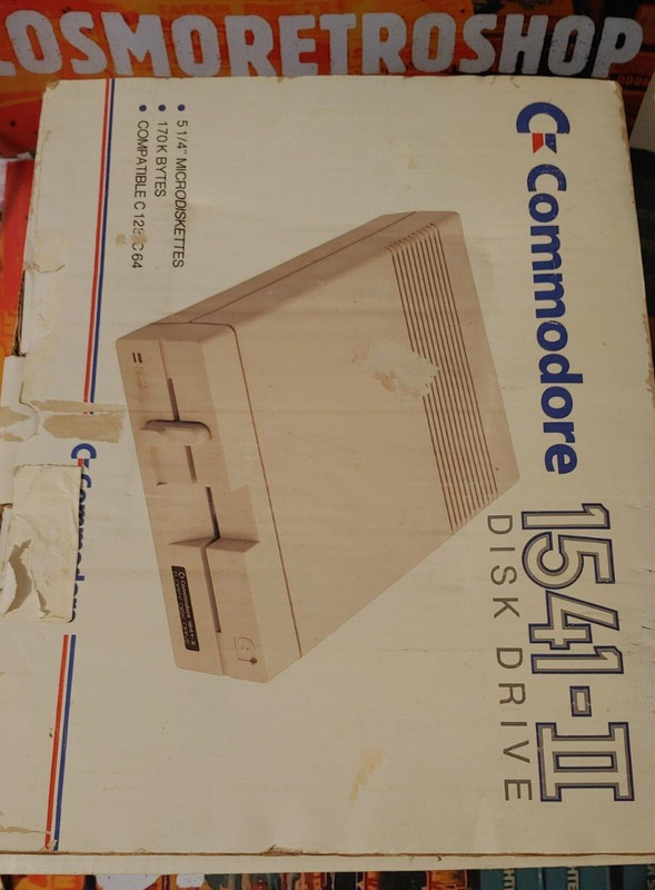 Commodore 1541 II (with NT, Serial) Works Discdrive in Original Box 088896