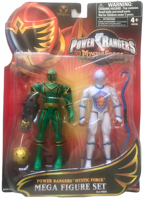 Triptoid Power Ranger Power Rangers Mystic Force Green Ranger&White Triptoid Action Figure 2 ...