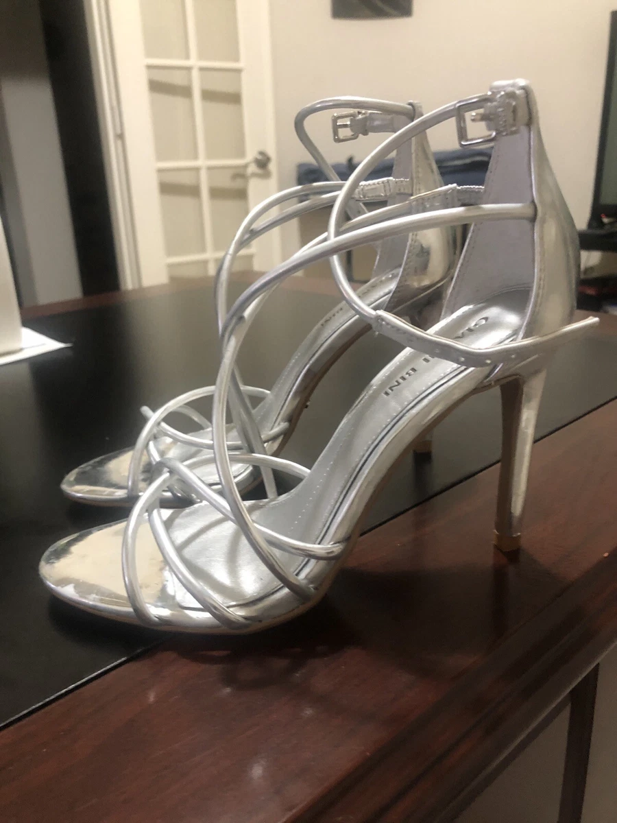 Gianni bini outlet silver heels
