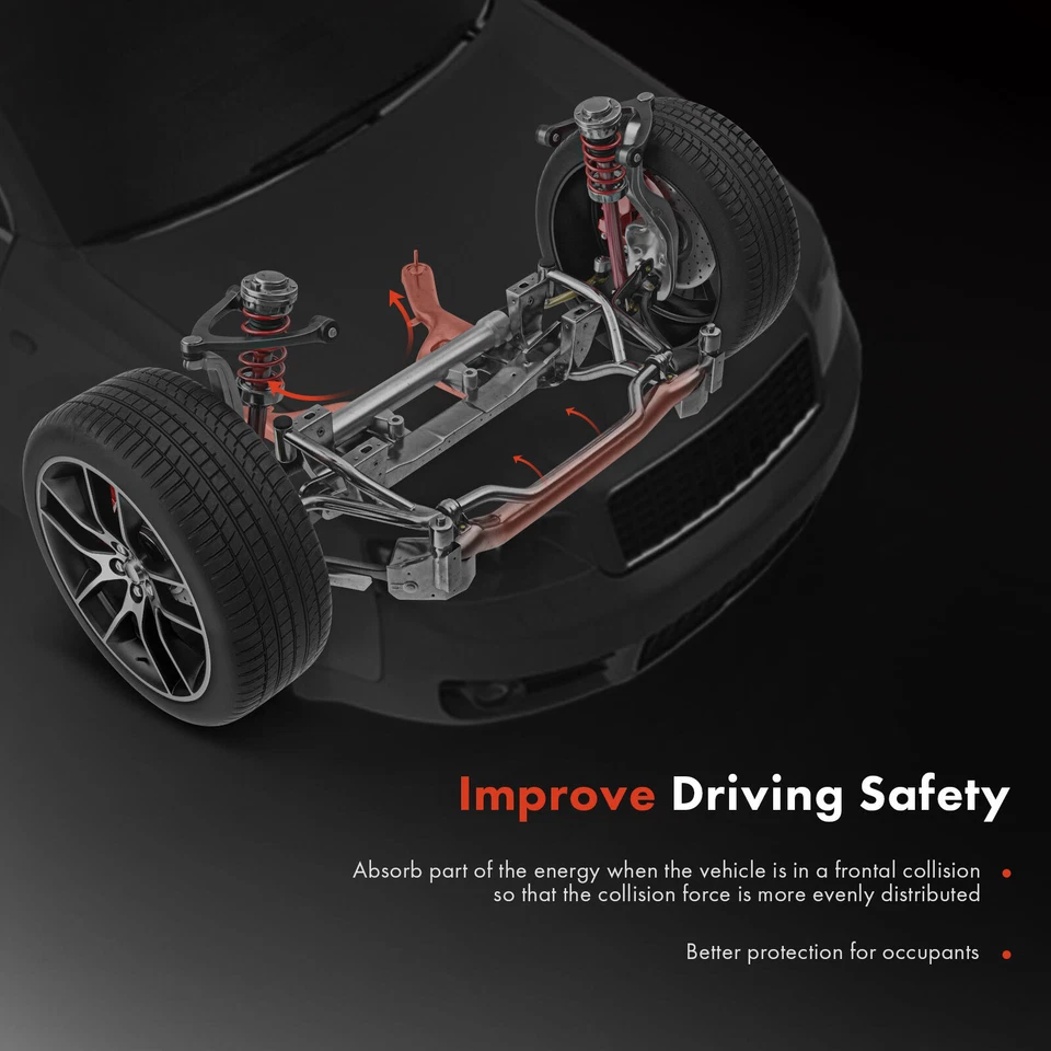 Front Subframe Crossmember for Kia Forte Forte Koup 2010-2013 Hydraulic Steering - Image 4 of 4