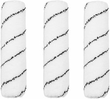 48PK Professional Painters Microfiber Paint Roller Covers 9 in. Refill 1/2" Nap