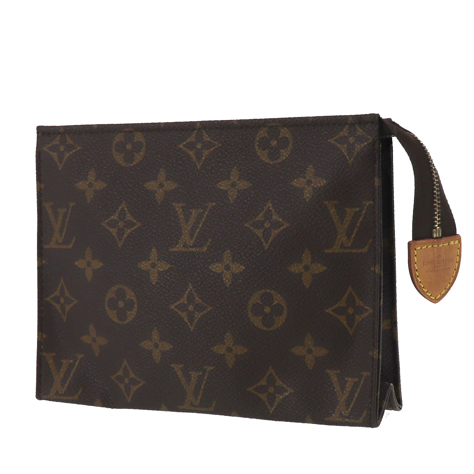 Купить LOUIS VUITTON Poche Toilette 19 Clutch Bag Monogram на Аукцион из  Америки с доставкой в Россию, Украину, Казахстан