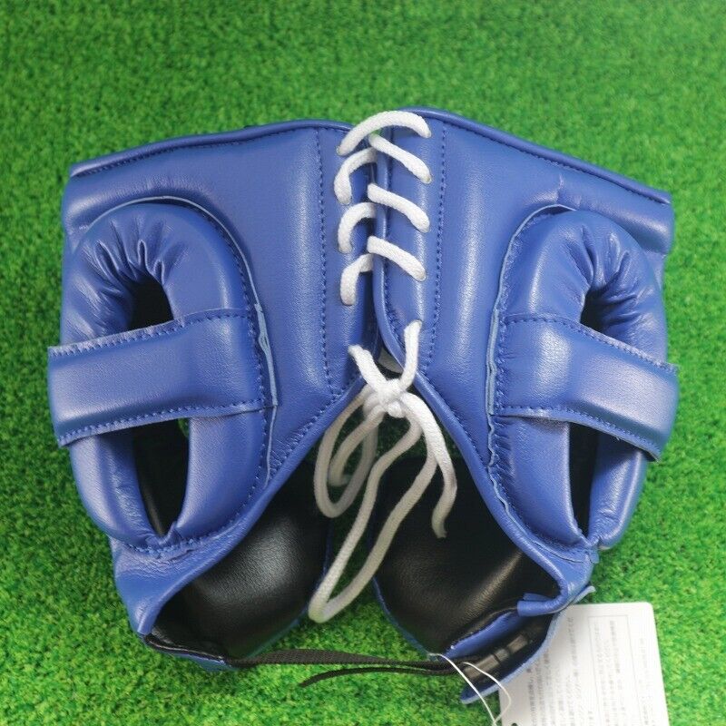 WINNING BOXING HEAD GEAR Face Guard Type FG-2900 Blue Size L WINNING BOXING HEAD GEAR Face Guard Type FG-2900 Blue Size L