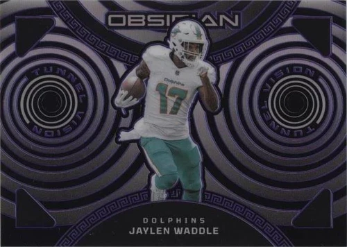 2023 Panini Obsidian Jaylen Waddle #19