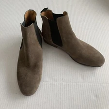 Vero Cuoio Chelsea Ankle Boot Bronze Brown Italy 7-7.5  Leather